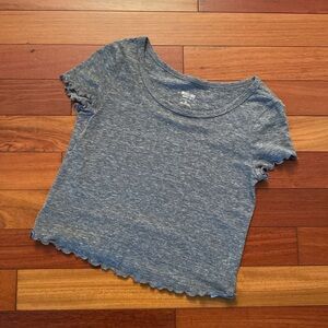 Mossimo Babydoll Top size x-Small tee t-shirt Crop top